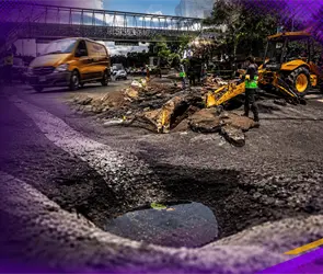 La amenaza bajo tierra: el mapa de los socavones que preocupan en la CDMX