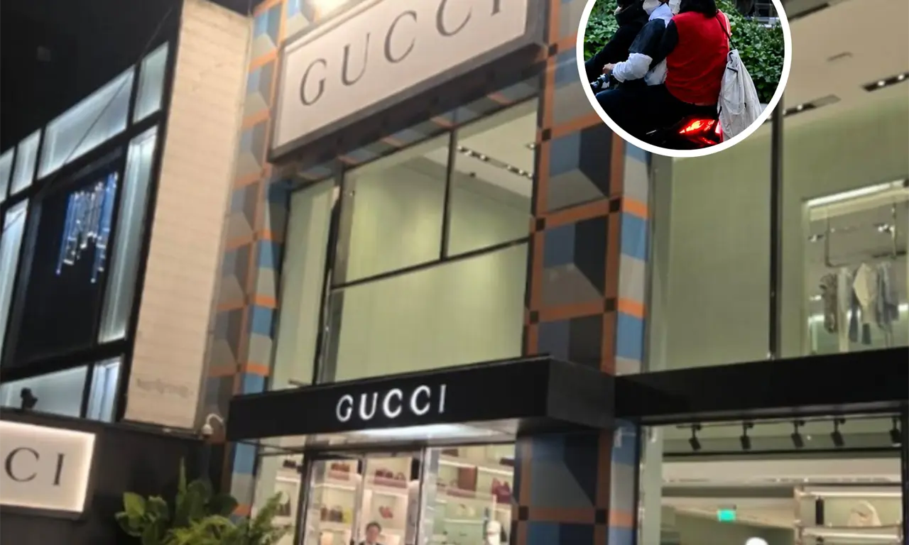  Difunden imágenes de los asaltantes de Gucci en Masaryk. 