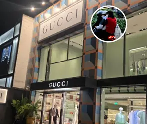 Difunden primeras im&aacute;genes de los sujetos que entraron a robar en la tienda Gucci de Masaryk
