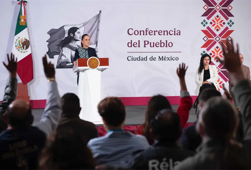 Sheinbaum responde a Trump tras comparar a carteles mexicanos con ISIS y Al Qaeda: "Estados Unidos tiene que mirarse a s&iacute; mismo"