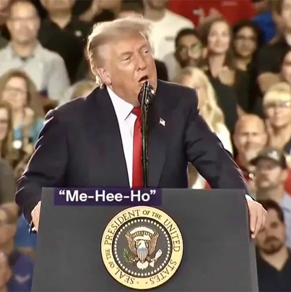 Me-Hee-Ho: Trump se burla de la forma en que Sheinbaum pronuncia M&eacute;xico