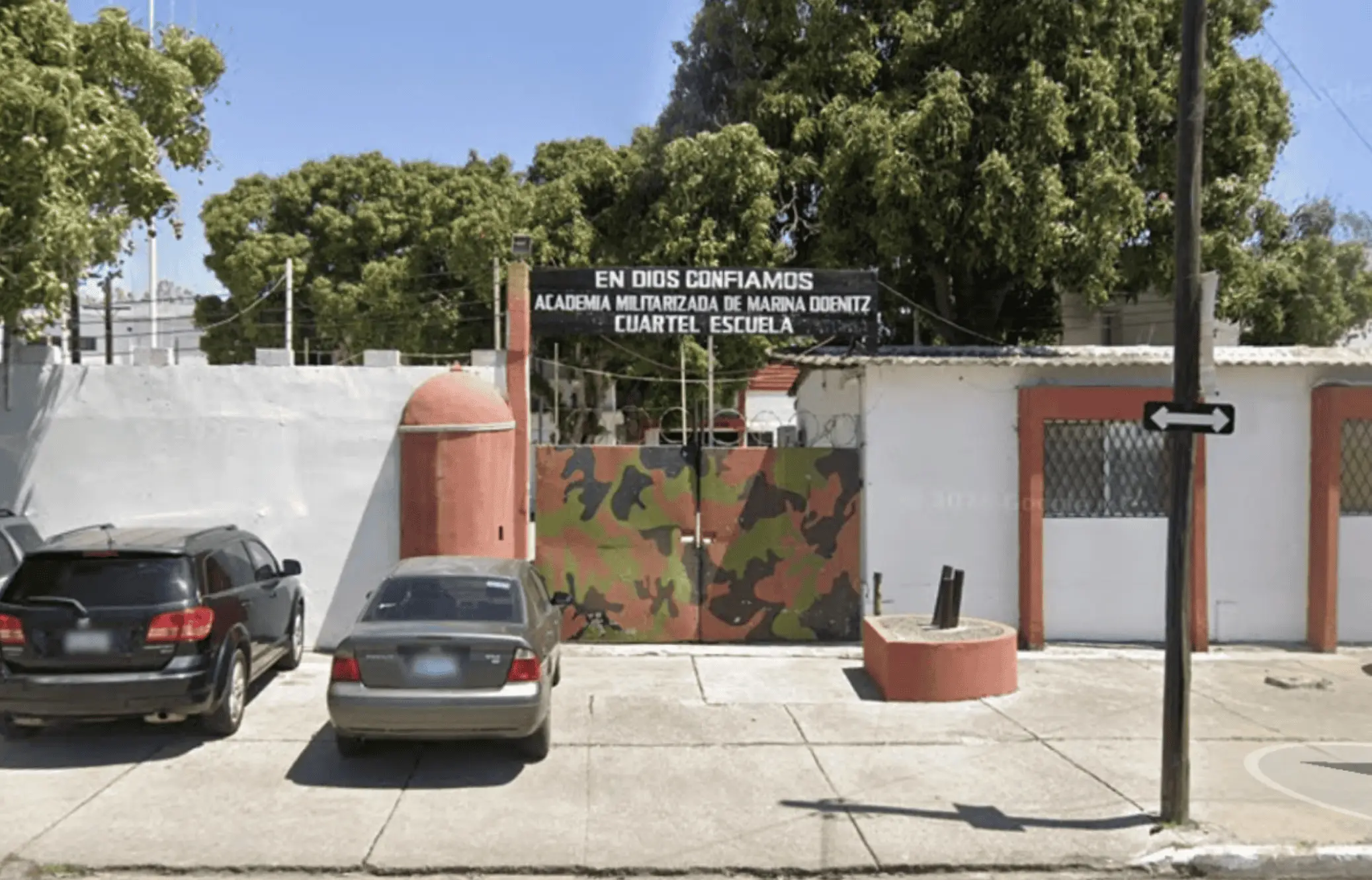 Dafne murió al interior de la escuela militarizada. Especial.