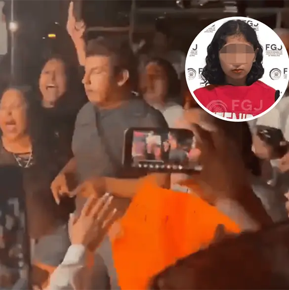 "¡Tranquilos, por favor!": Así intentaron impedir el traslado de Danna Yanina al penal "¡Tranquilos, por favor!": Así intentaron impedir el traslado de Danna Yanina al penal