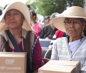 Entregan m&aacute;s de 8 mil paquetes alimentarios en Santa Mar&iacute;a Xonacatepec