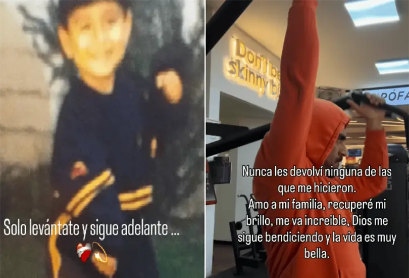 &Aacute;ngel comparti&oacute; publicaciones sobre su infancia, el perd&oacute;n, el miedo y la educaci&oacute;n que recibi&oacute;.