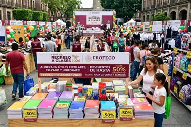 Feria de Regreso a Clases Profeco 2026 en CDMX: cuándo será y cómo aprovechar hasta 50% de descuento en uniformes, mochilas y útiles escolares Feria de Regreso a Clases Profeco 2026 en CDMX: cuándo será y cómo aprovechar hasta 50% de descuento en uniformes, mochilas y útiles escolares