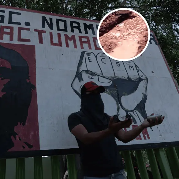Nos pasaban machetes cerca de los pies: alumnos denuncian novatadas en Normal Rural de Chiapas