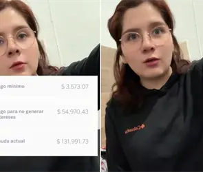 TikToker presume que debe 130 mil pesos a BBVA y pide consejos para pagar su deuda