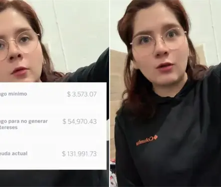 TikToker presume que debe 130 mil pesos a BBVA y pide consejos para pagar su deuda