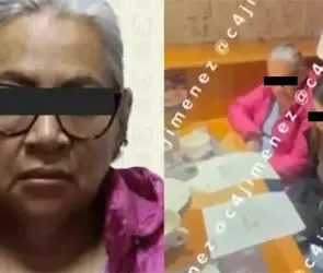 En una cafeter&iacute;a: As&iacute; fue detenida Virginia "N" y su hija acusadas de despojo en la colonia Del Valle