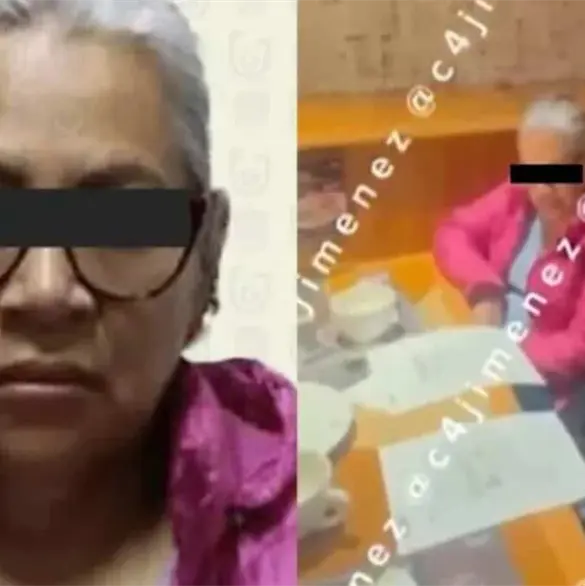 En una cafetería: Así fue detenida Virginia "N" y su hija acusadas de despojo en la colonia Del Valle En una cafetería: Así fue detenida Virginia "N" y su hija acusadas de despojo en la colonia Del Valle