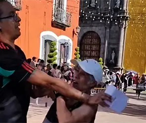 Identifican a sujeto que derrib&oacute; a un adulto mayor en carrera de Huamantla, Tlaxcala