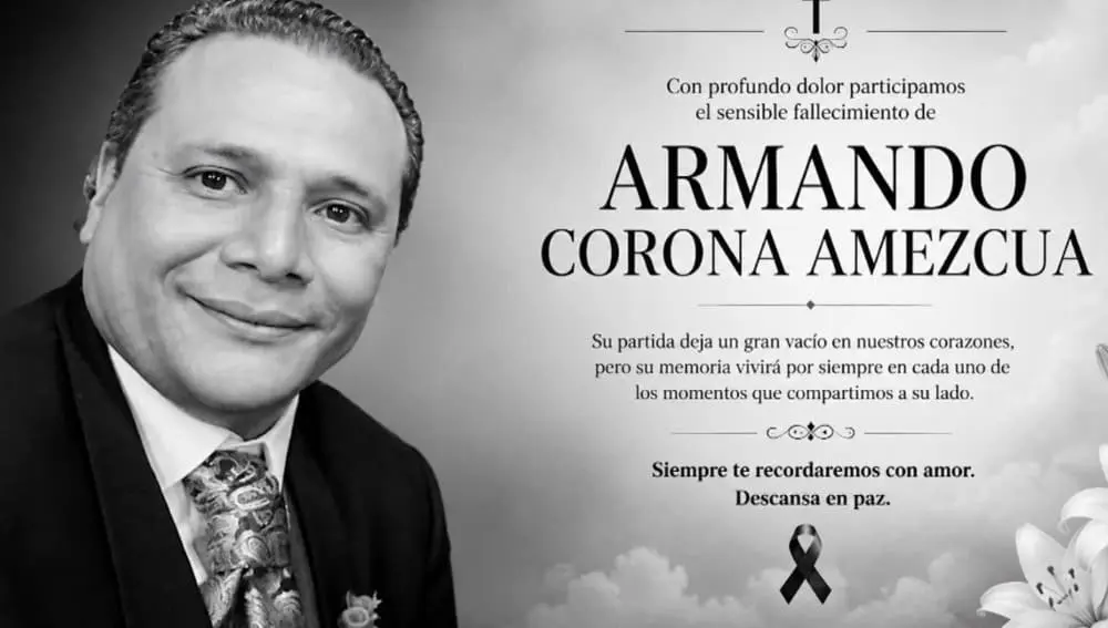 Muere Armando Corona Instagram