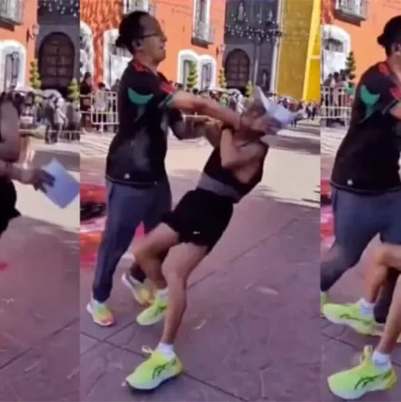 ¿Qué pasó en Huamantla? Derriban a adulto mayor antes de cruzar la meta en la Carrera de Colores; video causa indignación ¿Qué pasó en Huamantla? Derriban a adulto mayor antes de cruzar la meta en la Carrera de Colores; video causa indignación