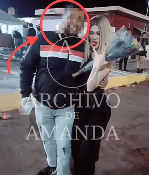 La foto de Valeria Márquez supuestamente con Iván Martín. TK: archivoamandaamand7.