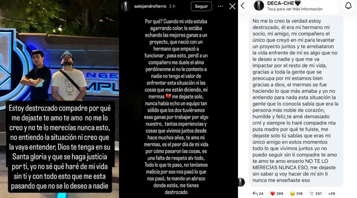 Los mensajes de despedida de Alejandro Fierro Especial