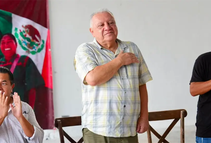 Rafael Marín visita Benito Juárez y reitera los principios que, afirma, unen al movimiento. Rafael Marín visita Benito Juárez y reitera los principios que, afirma, unen al movimiento.
