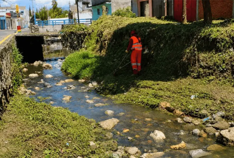 Lluvias en Puebla: monitoreo en vialidades y coordinaci&oacute;n entre dependencias municipales.