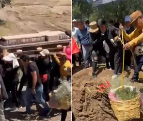 Con l&aacute;grimas y mariachis despiden a Do&ntilde;a Dominga, abuelita asesinada por 90 pesos en Puebla