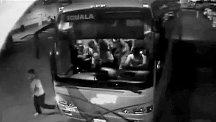 Los normalistas fueron interceptados cuando viajaban en un autobús rumbo a la CDMX. Especial.