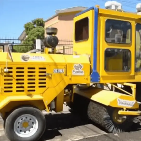 &iquest;Qu&eacute; es el Tren Capitalino de Pavimentaci&oacute;n? As&iacute; transforma las calles de Puebla