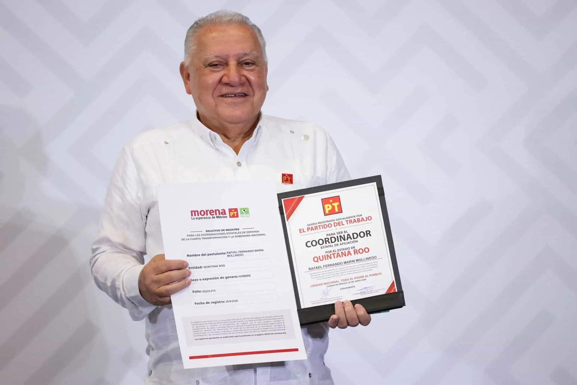 Rafael Marín estuvo dos veces al frente de aduanas. FB: Rafael Marín.