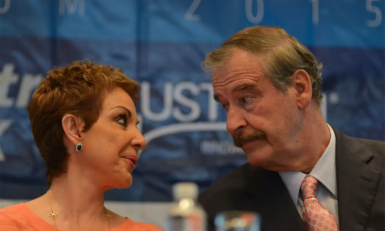  La nueva foto de Marta Sahagún a los 73 años junto a Vicente Fox y Maru Campos. 