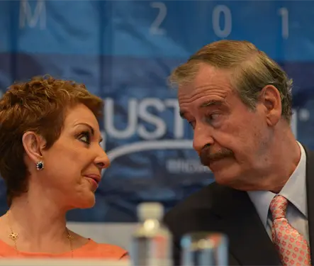 Filtran foto de Marta Sahag&uacute;n, esposa de Vicente Fox; as&iacute; luce a los 73 a&ntilde;os