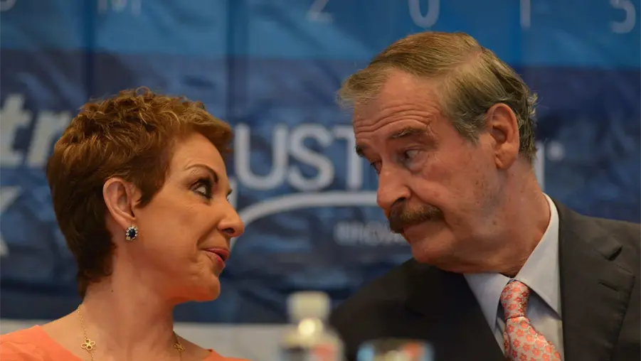 Filtran foto de Marta Sahag&uacute;n, esposa de Vicente Fox; as&iacute; luce a los 73 a&ntilde;os