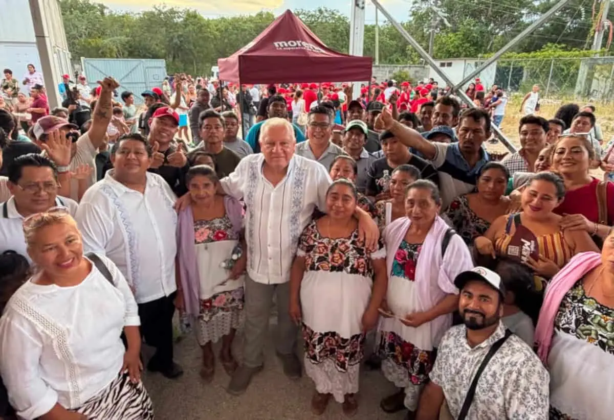 Desde Tulum, Rafael Marín Mollinedo reconoce la historia y resistencia del pueblo maya. FB: Rafael Marín Mollinedo.