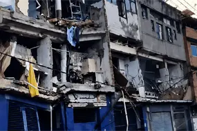 Momento exacto del sismo de 7.4 que sacudi&oacute; Colombia y dej&oacute; graves da&ntilde;os 