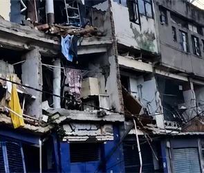 Momento exacto del sismo de 7.4 que sacudi&oacute; Colombia y dej&oacute; graves da&ntilde;os 