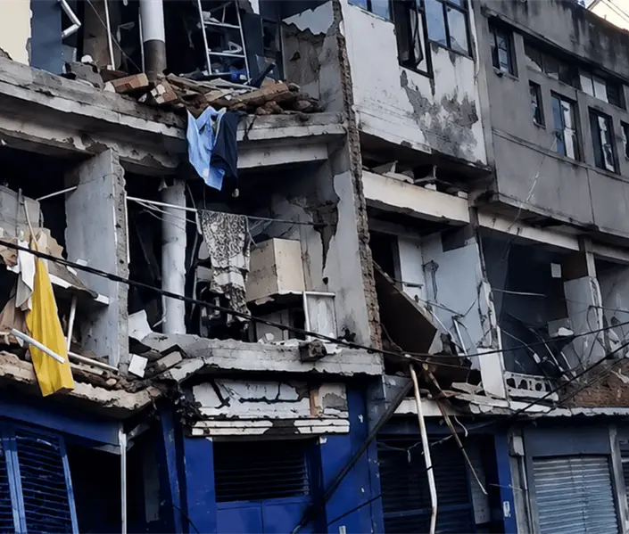 Momento exacto del sismo de 7.4 que sacudi&oacute; Colombia y dej&oacute; graves da&ntilde;os 