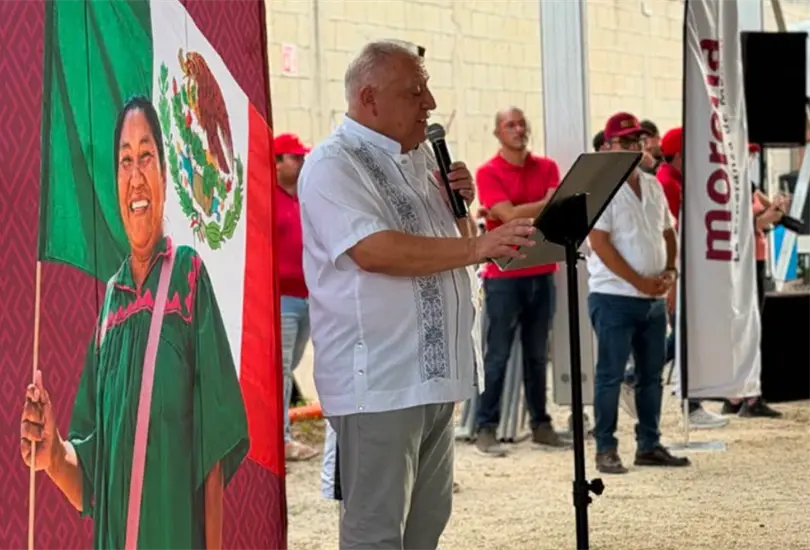 Pueblos indígenas y soberanía: lo que dijo Rafael Marín Mollinedo en Tulum. Pueblos indígenas y soberanía: lo que dijo Rafael Marín Mollinedo en Tulum.