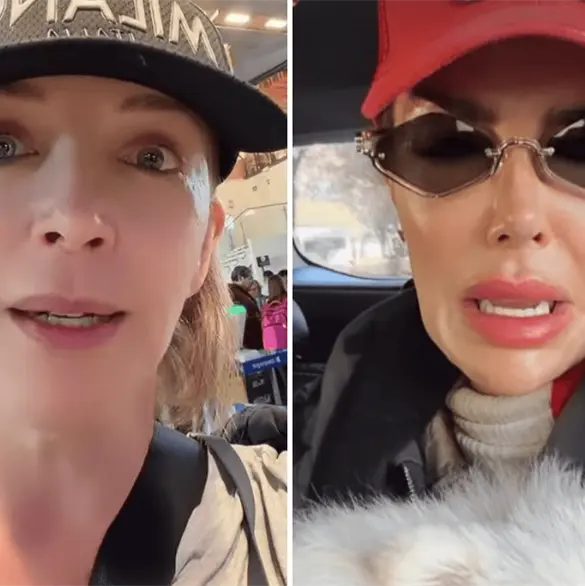 Aquí no hay protocolo: Laura Flores y Ninel Conde viven momentos de terror durante terremoto de Colombia Aquí no hay protocolo: Laura Flores y Ninel Conde viven momentos de terror durante terremoto de Colombia