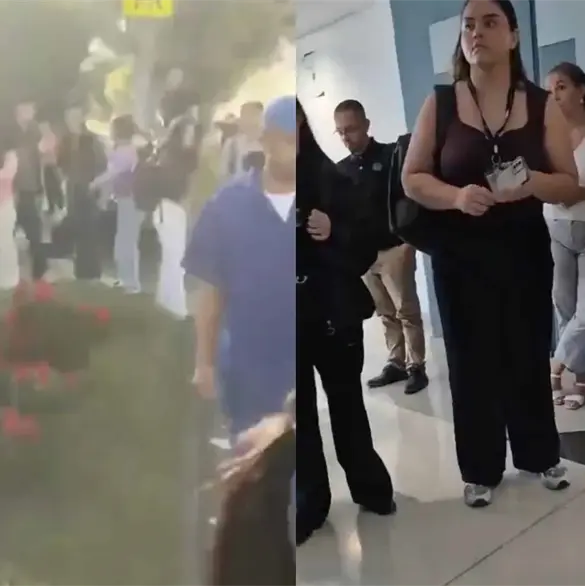 VIDEO: Jefe amenaza con acusar de abandono a empleados si se van a casa tras terremoto en Colombia VIDEO: Jefe amenaza con acusar de abandono a empleados si se van a casa tras terremoto en Colombia