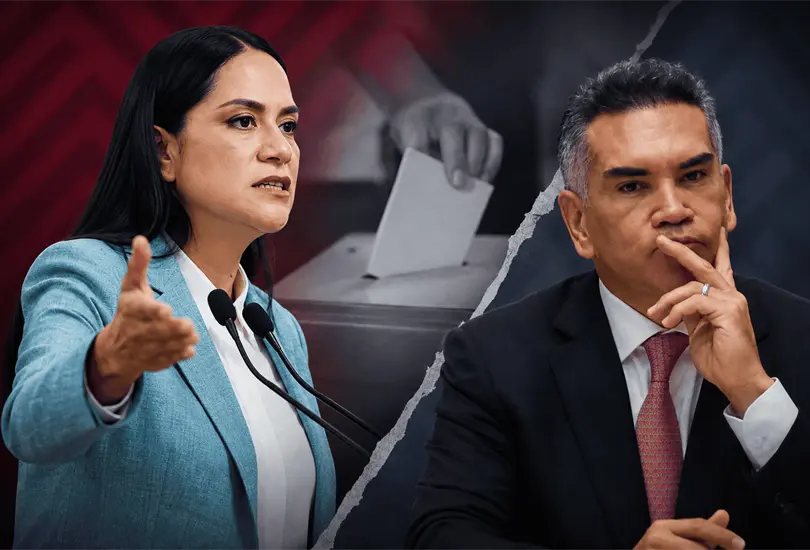 "¿Dónde quedó el INE no se toca?": Morena estalla contra Alito Moreno por denuncia en EE.UU. "¿Dónde quedó el INE no se toca?": Morena estalla contra Alito Moreno por denuncia en EE.UU.