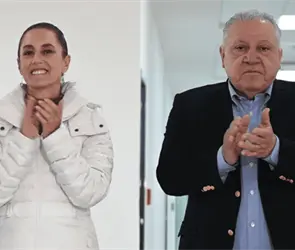 "Hizo un extraordinario papel": el día que Sheinbaum anunció la salida de Rafael Marín Mollinedo del gobierno de México "Hizo un extraordinario papel": el día que Sheinbaum anunció la salida de Rafael Marín Mollinedo del gobierno de México