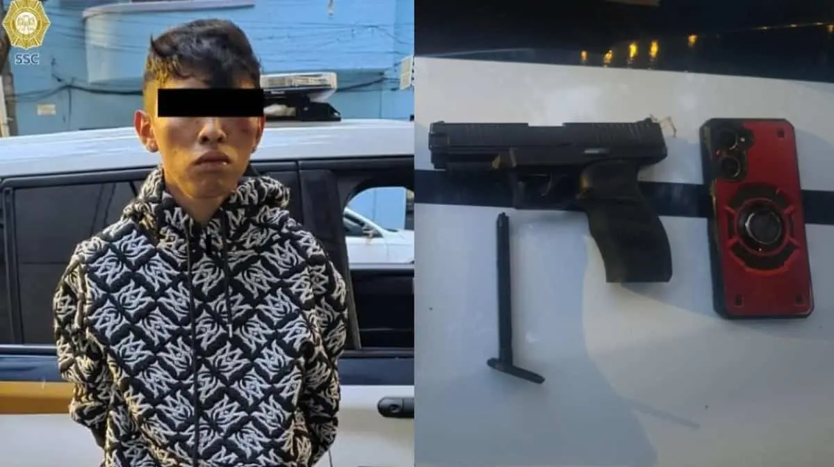 Durante una revisión al presunto responsable, le localizaron una réplica de arma de fuego. Especial