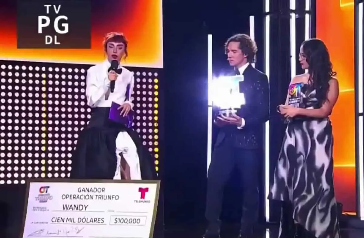 Final de Operación Triunfo Redes sociales