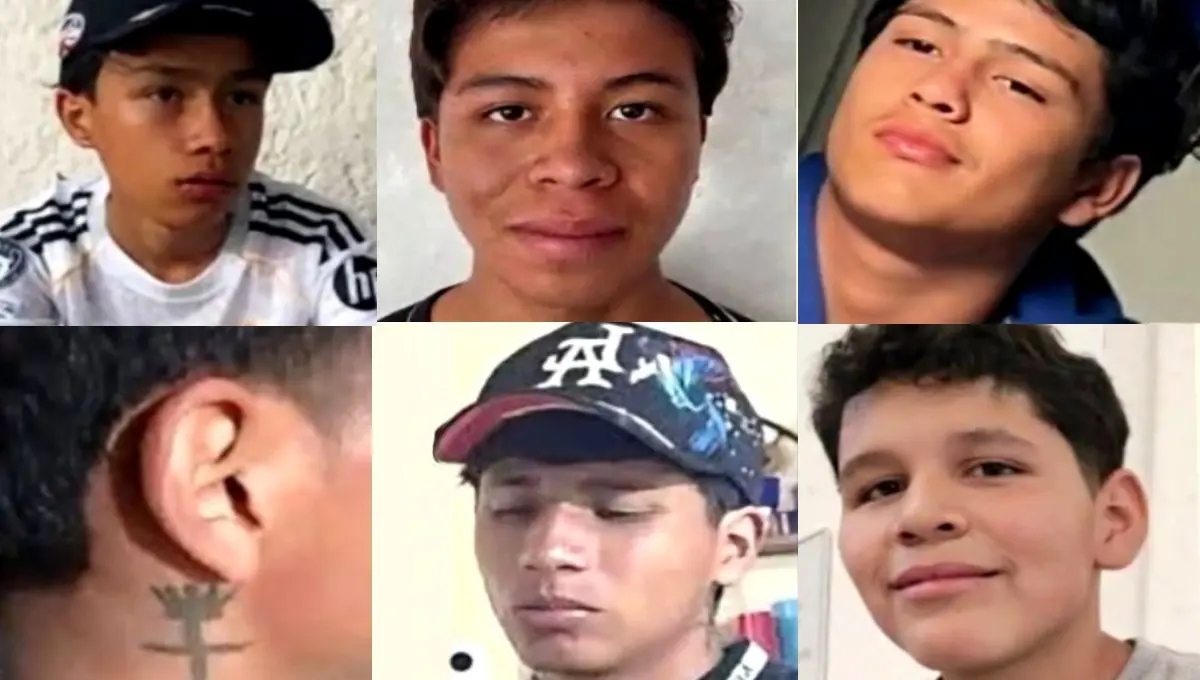  Difunden los nombres de los cinco adolescentes desaparecidos en Jalisco. 