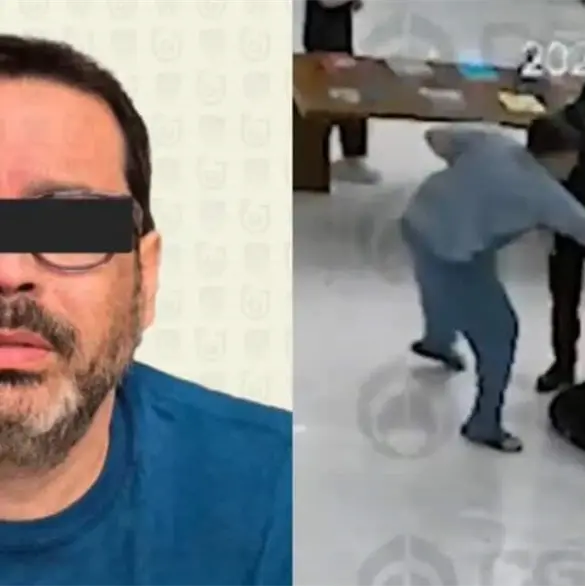 Detienen a Octavio Cortés Jiménez, el empresario que agredió brutalmente a una recepcionista en Santa Fe Detienen a Octavio Cortés Jiménez, el empresario que agredió brutalmente a una recepcionista en Santa Fe