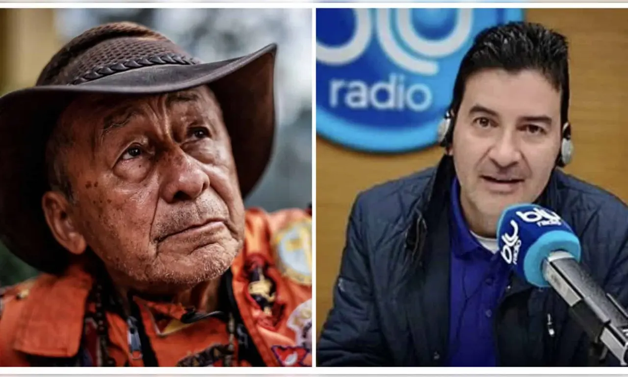  ‘Topo Mayor’ confronta en vivo a periodista colombiano por cuestionar su labor: “vamos respetando” 