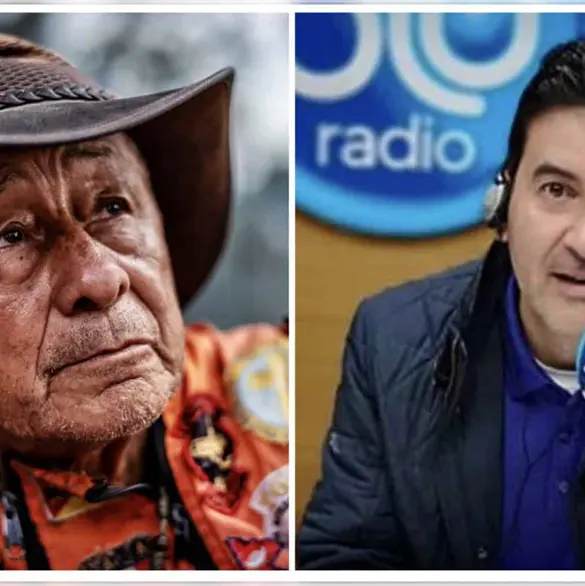 ´Topo Mayor´ confronta en vivo a periodista colombiano por cuestionar su labor: "vamos respetando" ´Topo Mayor´ confronta en vivo a periodista colombiano por cuestionar su labor: "vamos respetando"