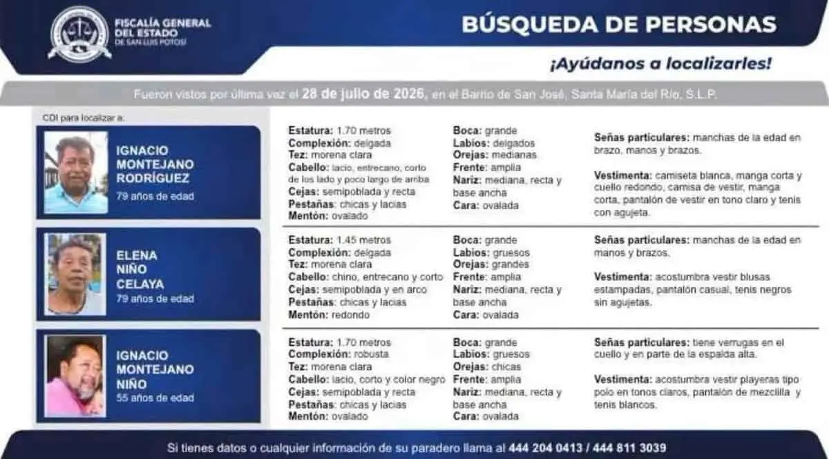 Familia estuvo desaparecida durante 14 días Especial