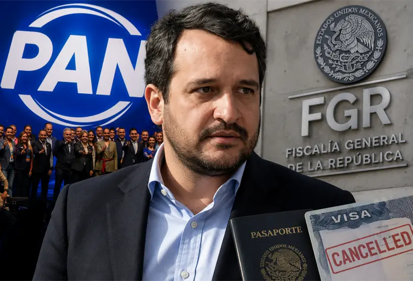 PAN exige investigar a Andy L&oacute;pez tras perder su visa