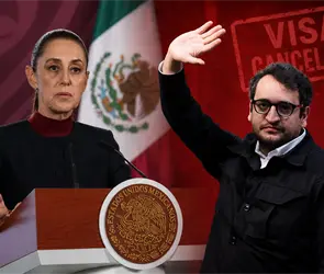 "El pueblo define el reconocimiento, no la visa": Sheinbaum defiende a Andy L&oacute;pez tras decisi&oacute;n de EE.UU.