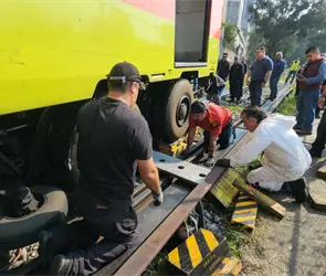 &iquest;Qu&eacute; pas&oacute; en la L&iacute;nea 3 del Metro? Vag&oacute;n se descarrila durante maniobras en Ticom&aacute;n