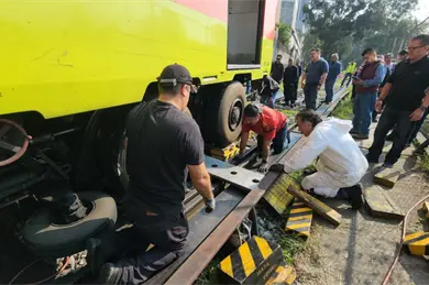 ¿Qué pasó en la Línea 3 del Metro? Vagón se descarrila durante maniobras en Ticomán ¿Qué pasó en la Línea 3 del Metro? Vagón se descarrila durante maniobras en Ticomán