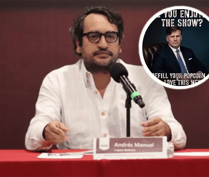 Christopher Landau responde a Andy López Beltrán tras polémica por visa: "Te encantará la siguiente parte" Christopher Landau responde a Andy López Beltrán tras polémica por visa: "Te encantará la siguiente parte"